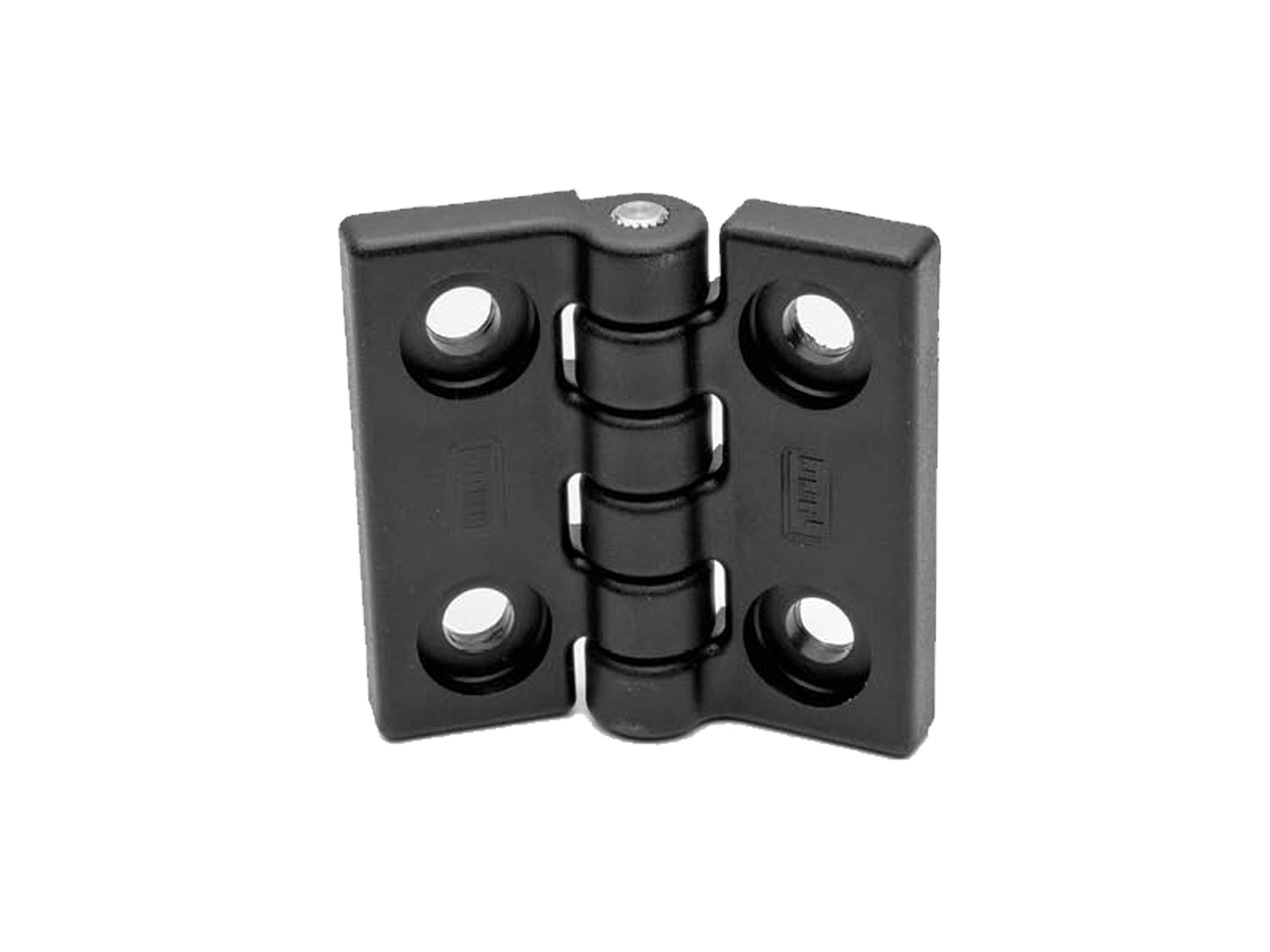 Flat hinge with through hole for cylindrical head screw - CGP/T (Pack of 10 pcs) - Gamm Flat hinge with through hole for cylindrical head screw - CGP/T (Pack of 10 pcs) - Gamm